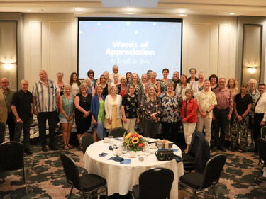 Group photo of all 2023 Retirees