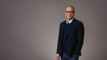 picture of nathan standing to the right