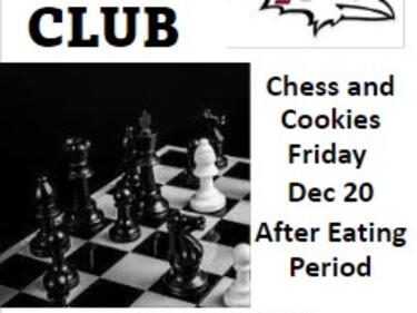 Chess Club and Cookies